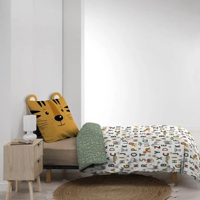 Bawełniana pościel dziecięca jednoosobowa 140x200 cm Tigry – douceur d'intérieur