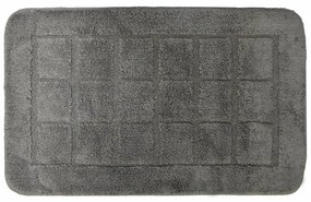 RIDDER 1712300 Mata łazienkowa Delhi z powłokąantypoślizgową 50 x 80 cm, ciemnoszara