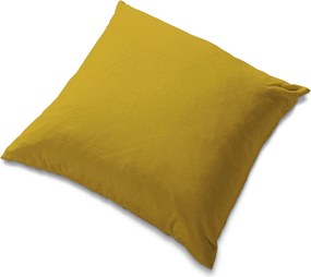 Poszewka Tomelilla 55x55cm kolor żółty tkanina welwetowa