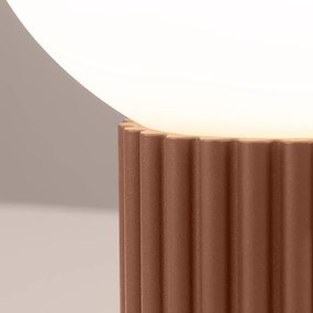 Lampa biurkowa HALO mocca ryflowana SOLLUX  LIGHTING