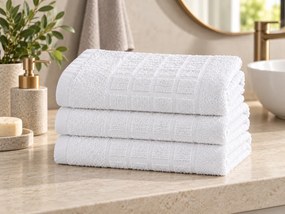 Ręcznik kąpielowy SOFT biały 70x140 cm, 100% bawełna