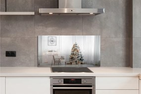 Szklany Panel Tradycyjne Dekoracje Choinkowe