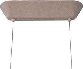 Nowoczesna lampa wisząca beżowa z wbudowaną diodą LED z 3-stopniową regulacją - Dani