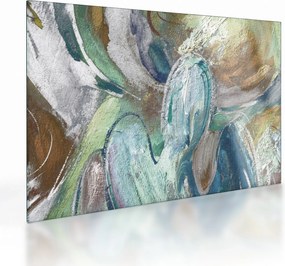 Obraz na szkle - Abstrakcyjny obraz postaci (70x50 cm)