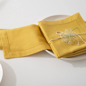 Serwetki na stół CHAMBRAY, 40 x 40 cm, 4 sztuki