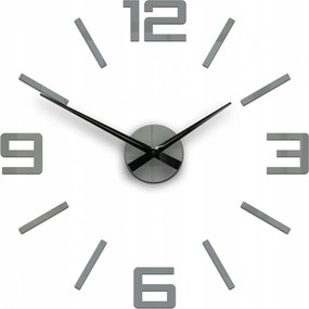 Zegar ścienny naklejany duży nowoczesny akrylowy na ścianę do kuchni salonu