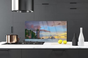 Panel Szklany Szczyty Gór nad Zatoką