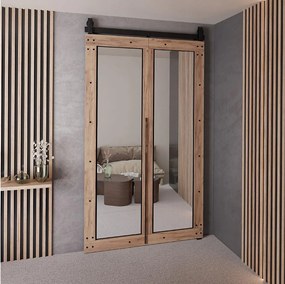 Drzwi Przesuwne QUDIO M8 Dąb Craft Złoty 100