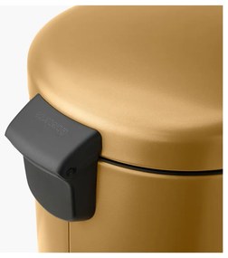 Stalowy kosz na śmieci z pedałem w kolorze złota 30 l NewIcon – Brabantia