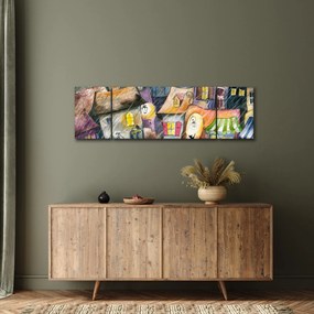 Obraz - Deszczowy wieczór (170x50 cm)