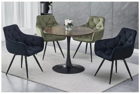 Okrągły stół jadalniany AMADEO II 90x90 cm, dekor orzech