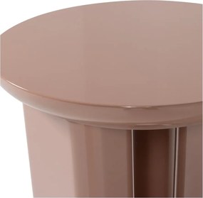 Okrągły stolik z połyskiem ø 40 cm Orivo – WOOOD