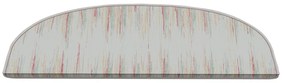 Kremowe dywaniki na schody zestaw 16 szt. 20x65 cm Rainbow Road – Vitaus