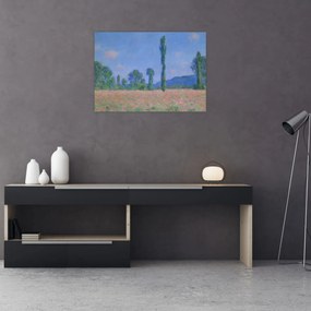 Obraz - Claude Monet, Poppy Field (Giverny), reprodukcje (70x50 cm)