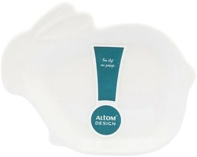 Altom Porcelanowy talerzyk Bunny, 13,5 x 10,5 x 2cm