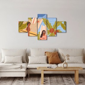Obraz - Ciesz się życiem (125x70 cm)