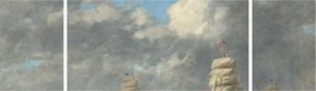Obraz - Eugène Boudin, Le Havre, reprodukcje (170x50 cm)