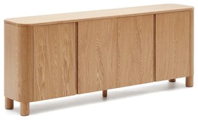 Komoda w dekorze jesionu w naturalnym kolorze 200x79x40 cm Salaya – Kave Home