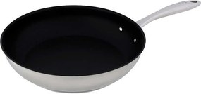 Patelnia COSY & TRENDY Classic inox 30 cm, na wszystkie rodzaje kuchenek, w tym indukcyjną, z aluminiowym dnem kapsułkowym