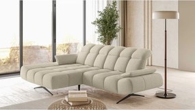 Elegancki narożnik MORENO S z funkcją w tkaninie ARAGON 03 WERSAL