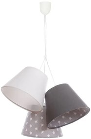 Welurowa lampa wisząca dla dzieci w gwiazdki F4-D97