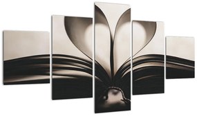 Obraz książki (125x70 cm)