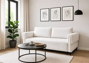 Kanapa Merli z funkcją spania i pojemnikiem na pościel – nowoczesna sofa 3-osobowa dostępna w 7 kolorach