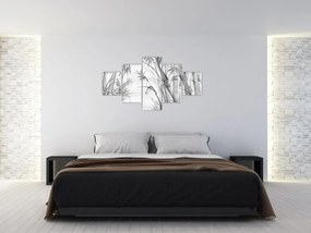 Obraz - Las bambusowy (125x70 cm)