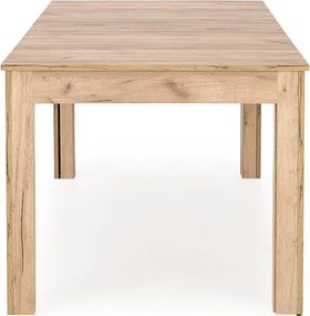 Stół SEWERYN 160(300)x90 dąb sonoma/biały rozkładany