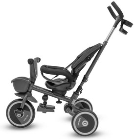 Baby Mix Dziecięcy rowerek trójkołowy 5w1 Relax 365°, szary