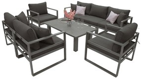 Zestaw aluminiowy dla 7 osób TITANIUM