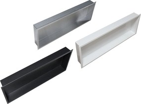 Półka wnękowa ścienna ze stali nierdzewnej BS903010