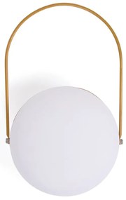 Lampa zewnętrzna z żółtym uchwytem Kave Home Tea