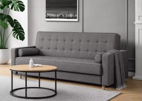 Sofa rozkładana Kysyke z funkcją spania – nowoczesna wersalka z pojemnikiem na pościel