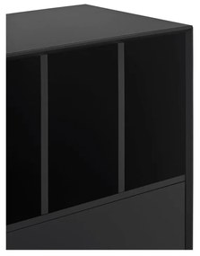 Czarna komoda 166x98x45 cm Platt – Teulat