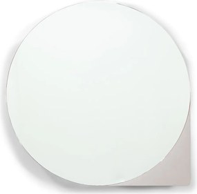 Szarobrązowa metalowa wisząca/z lustrem szafka łazienkowa 55x55 cm Sonnet – Spinder Design