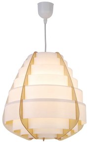 Biała lampa wisząca Nagoja – Candellux Lighting