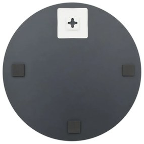 Okrągłe srebrne lustro z podświetleniem LED 30cm F6-T64