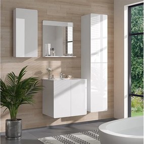 Zestaw mebli łazienkowych biały 61.8x44.8x57.8 izan
