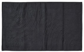 Czarny dywanik łazienkowy 50x80 cm Time – Zone