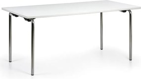 Składany stół SPOT, 160x80 cm, biały