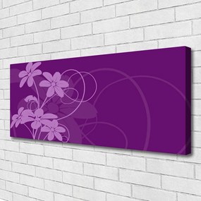 Obraz canvas Malarska Wizja Kwiatowego Ogrodu