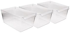 Plastikowy organizer do lodówki 3 szt. – Hermia