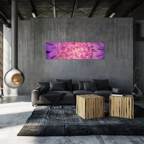 Szczegółowy obraz kwiatu (170x50 cm)