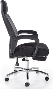 Fotel obrotowy z wysuwanym podnóżkiem Freeman Halmar