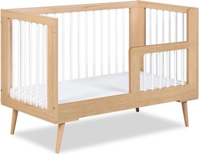 Łóżeczko dziecięce na drewnianych nóżkach Sofie 120x60, kolor buk