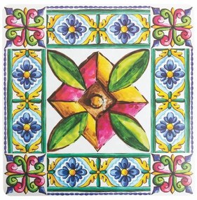 Plastikowe maty stołowe zestaw 6 szt. 37x37 cm Costiera – Villa d'Este