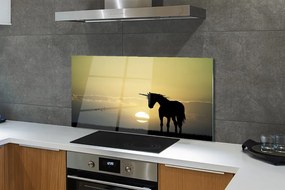 Panel nad Blat Kuchenny Magiczny Zachód Słońca na Polu