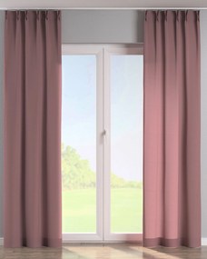 Zasłona na haczykach flex podwójnych kolor różowy tkanina półprzezroczysta, strukturalna