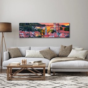Obraz - Český Krumlov (170x50 cm)
